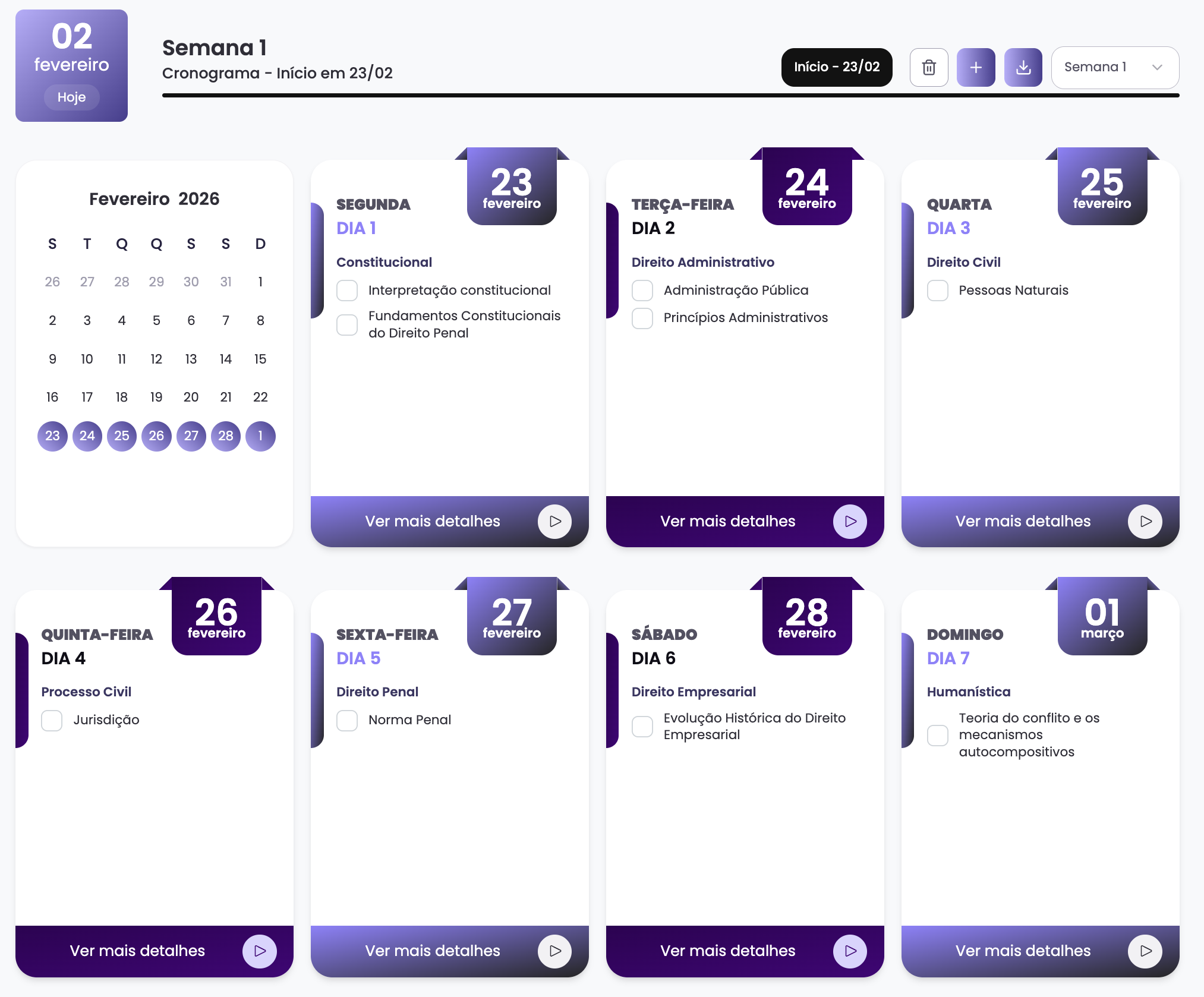 Cronograma da Plataforma VDE