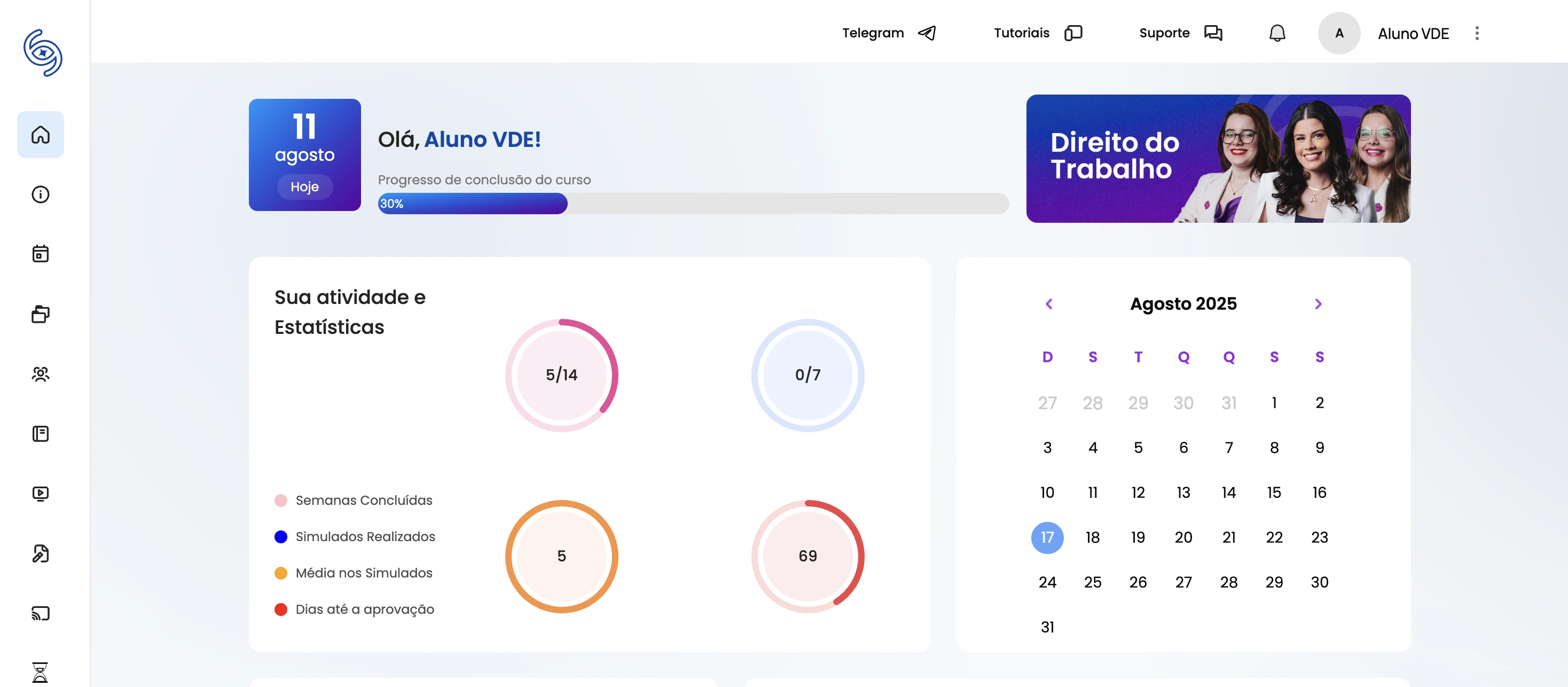 Conheça a Plataforma clicando na funcionalidade respectiva!